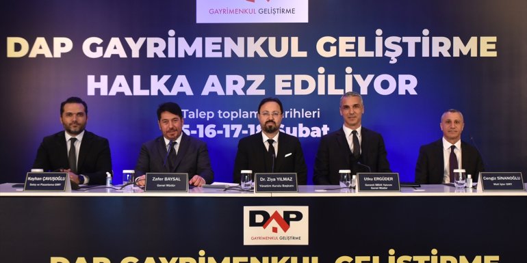 DAP Gayrimenkul Geliştirme halka açılıyor