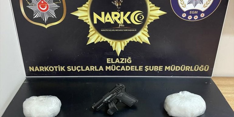 Elazığ'da uyuşturucu operasyonunda yakalanan iki zanlıdan biri tutuklandı