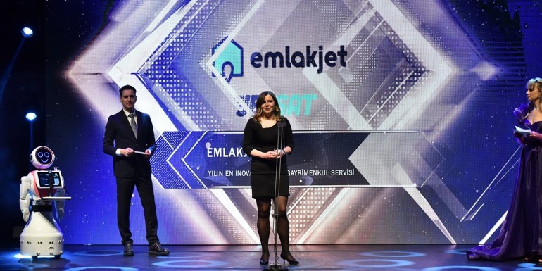 Emlakjet'e "En İnovatif Dijital Gayrimenkul Servisi" ödülü