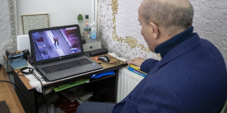 ERZURUM - Uçan Türkün kızaktan kayakla atlamaya uzanan olimpiyat öyküsü1