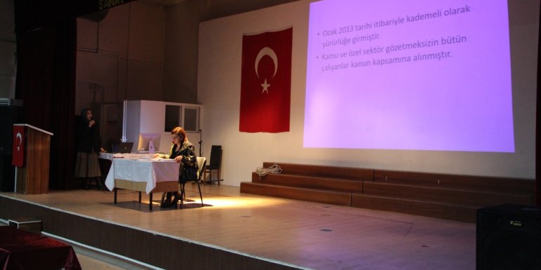 Güroymak Belediyesi çalışanlarına Temel İş Sağlığı ve Güvenliği eğitimi1