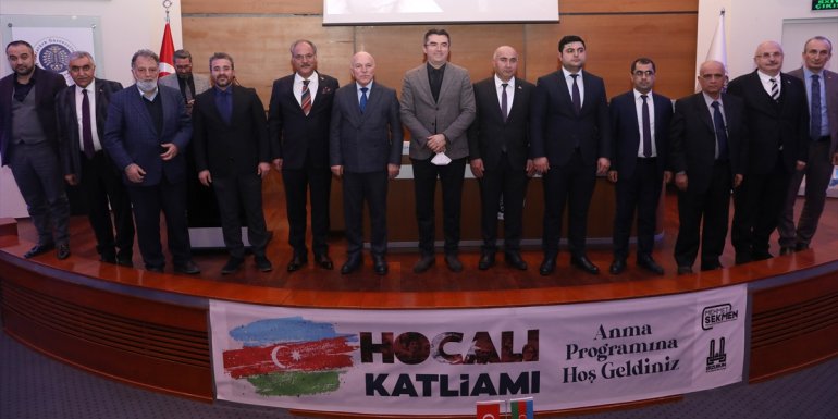 Hocalı Katliamı şehitleri Erzurum'da anıldı