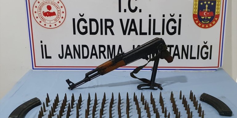 IĞDIR - Silah kaçakçılığı operasyonunda 1 kişi yakalandı1