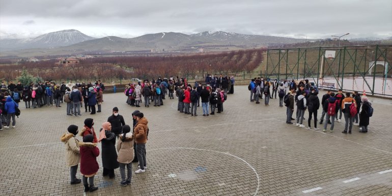 Kale'de afet tatbikatı düzenlendi
