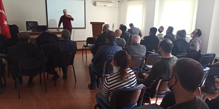 Kale'de kayısı yetiştiriciliği ve zirai mücadele eğitimi düzenlendi