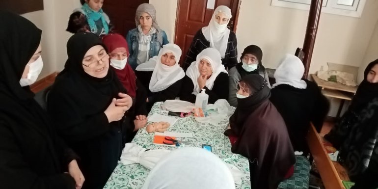 Korkut'ta kadınlara yönelik cenaze yıkama kursu açıldı