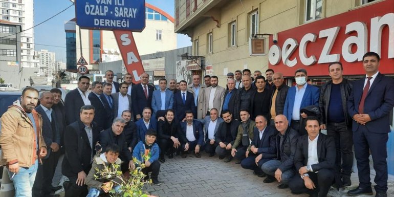 Özalp Kaymakamı Muhammed Emin Nasır, dernek ve iş insanlarını ziyaret etti1