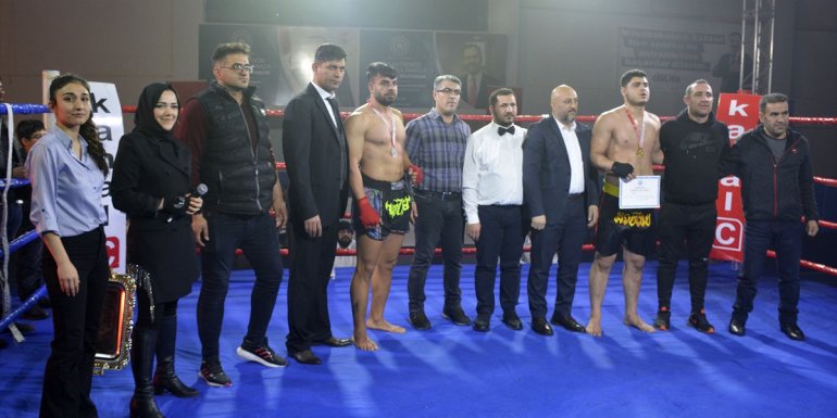 Tatvan'da "Uluslararası Muay Thai Galası" yapıldı