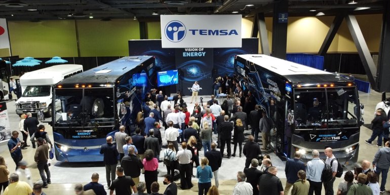 TEMSA'dan Kuzey Amerika pazarına özel elektrikli otobüs