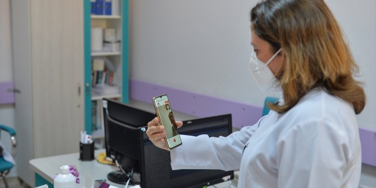 Tunceli'de "uzaktan görüntülü muayene" ile hastalara kolaylık sağlanıyor