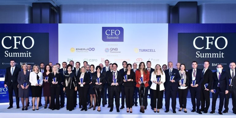 Türkiye'nin en etkin 50 CFO'su ödüllendirildi