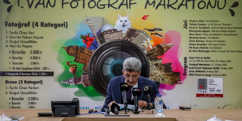 Van'da '1. Van Fotoğraf Maratonu'nun lansmanı yapıldı