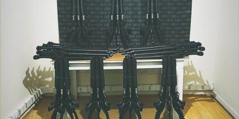 Van'da geçen haftaki operasyonlarda gümrük kaçağı 85 tüfek ile 4 tabanca ele geçirildi