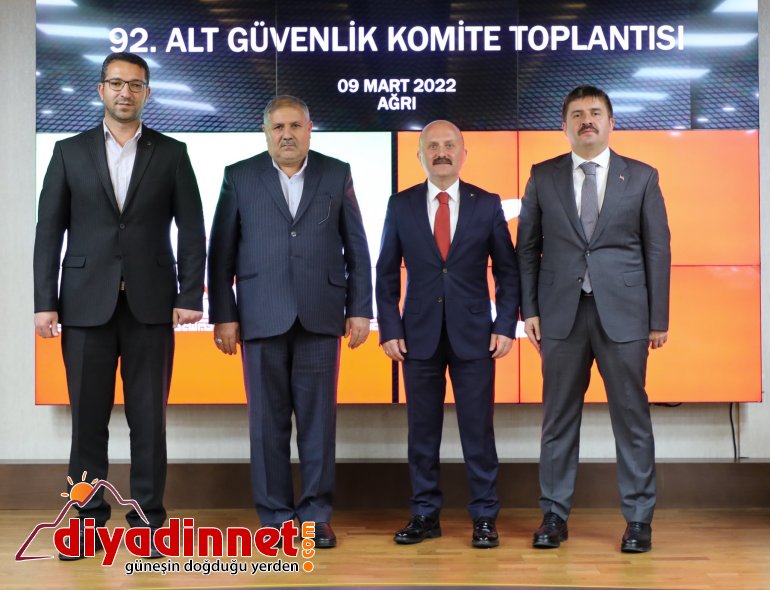 92. Alt Güvenlik Komite Toplantısı Gerçekleştirildi6