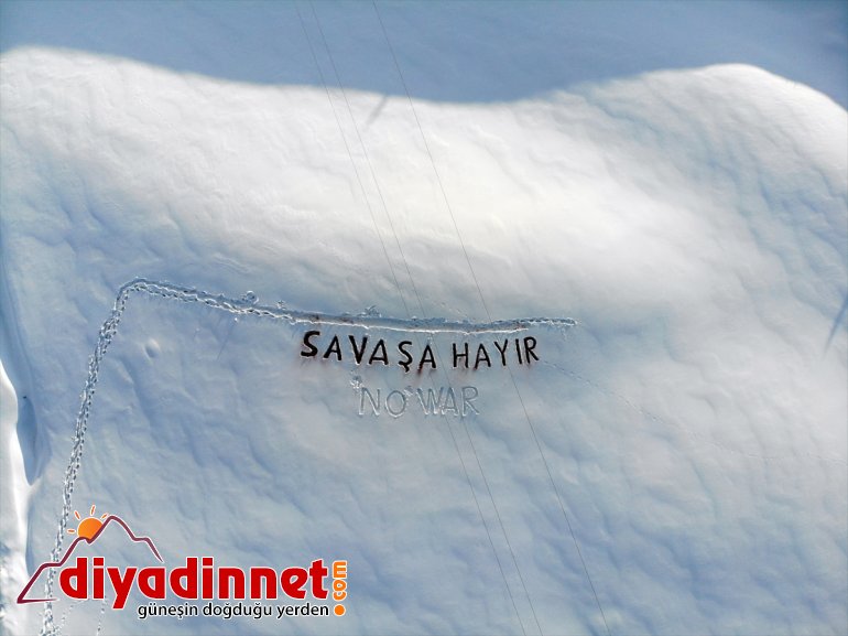 yazarak kar savaşa Ağrı