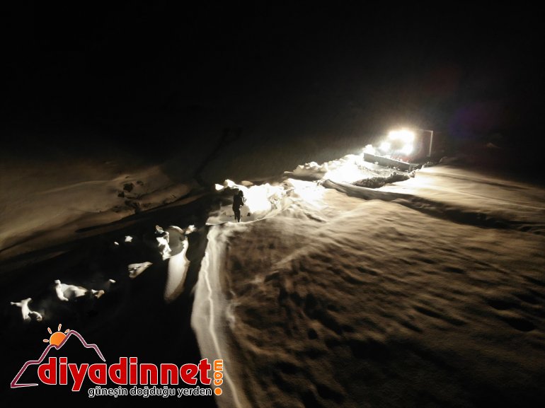 ekipleri seferber için kapanan Ağrı