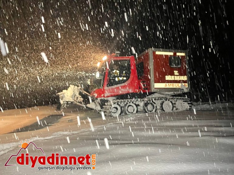 sağlık için hasta yolu seferber mezradaki oldu Ağrı