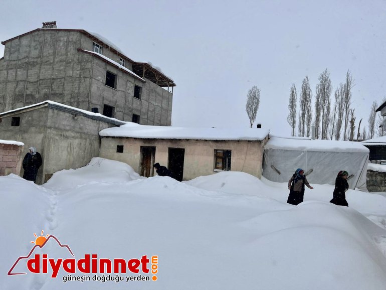 Ağrı ilkbaharda yeniden beyaza büründü5