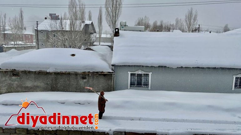 Ağrı ilkbaharda yeniden beyaza büründü2