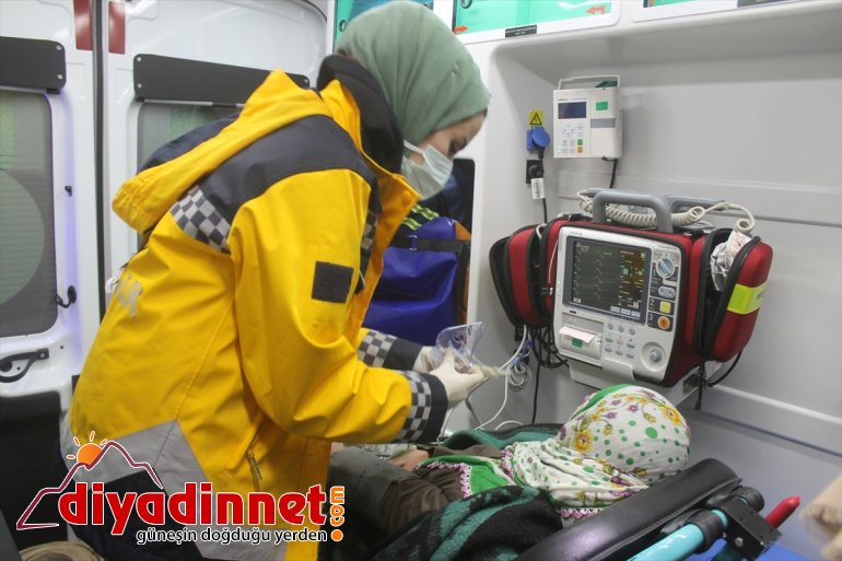 hastaneye Mezrada 7 bebeği AĞRI ve çabayla saatlik rahatsızlanan kaldırıldı anne - 5