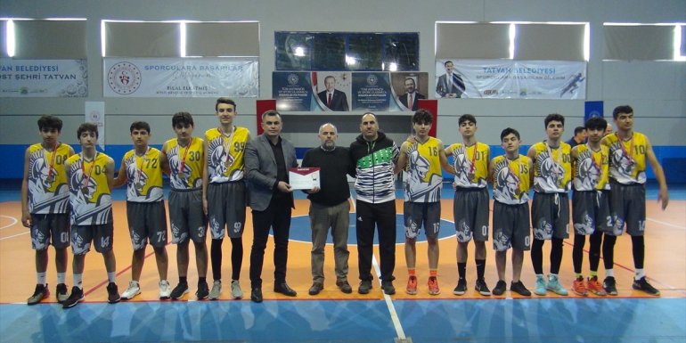 BİTLİS - Basketbol müsabakaları sona erdi1