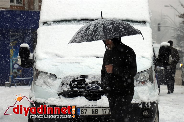 Ardahan, kar Kars, oluyor etkili Erzurum, yağışı Ağrı, Tunceli