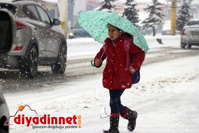 kar Kars, yağışı Ağrı, Ardahan, Tunceli