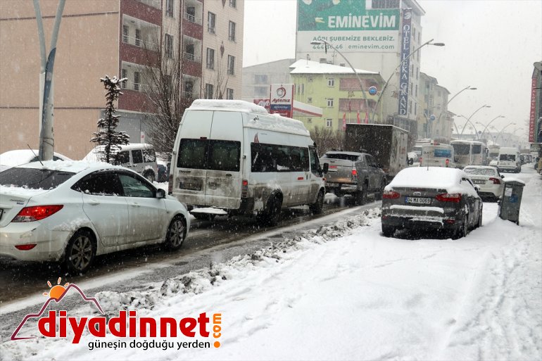 Kars, oluyor yağışı Tunceli