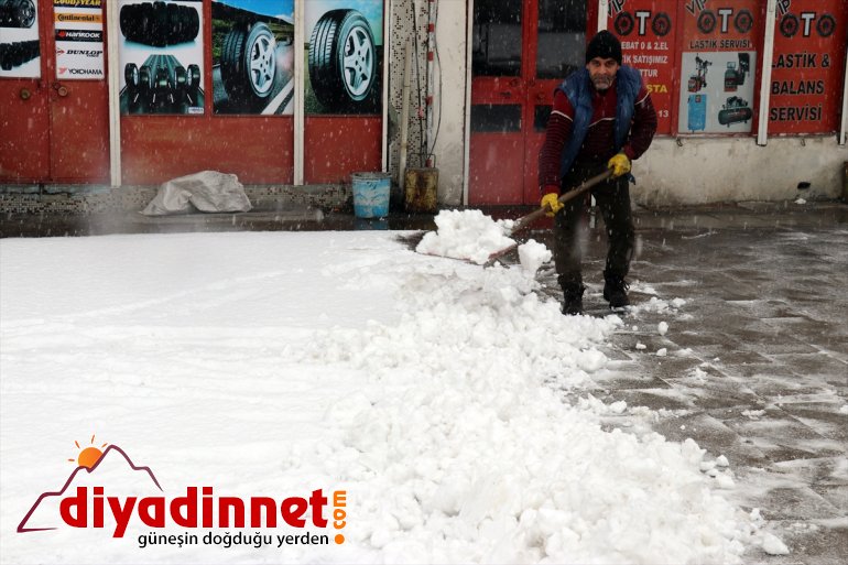Kars, oluyor yağışı kar Erzurum, etkili Tunceli
