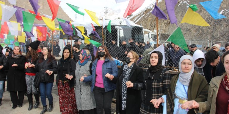 Hakkari'de nevruz kutlaması
