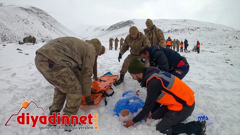 Komandolara eğitimi arama Ağrı verildi Dağı kurtarma çığda eteklerinde 13