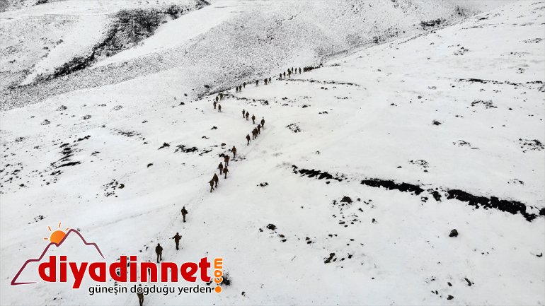 eteklerinde eğitimi Dağı verildi Ağrı arama Komandolara kurtarma çığda 3