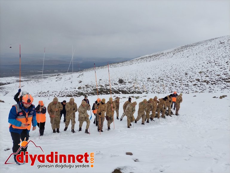 Dağı çığda eğitimi arama Ağrı verildi kurtarma eteklerinde Komandolara 6