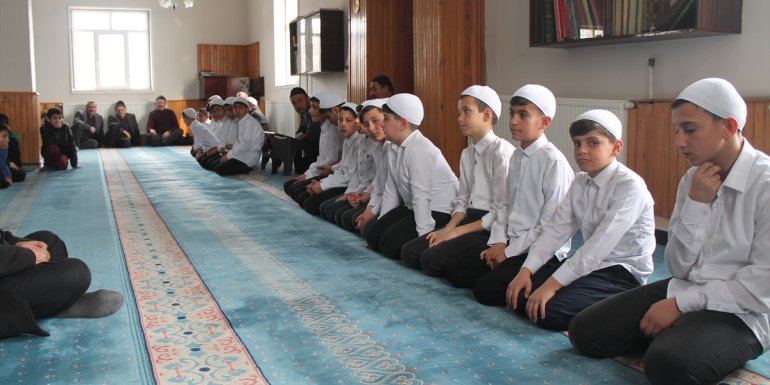 Korkut'ta Berat Kandili idrak edildi