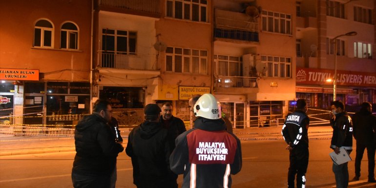 Malatya'da kolonlarından sesler geldiği iddiasıyla 5 katlı bina tahliye edildi