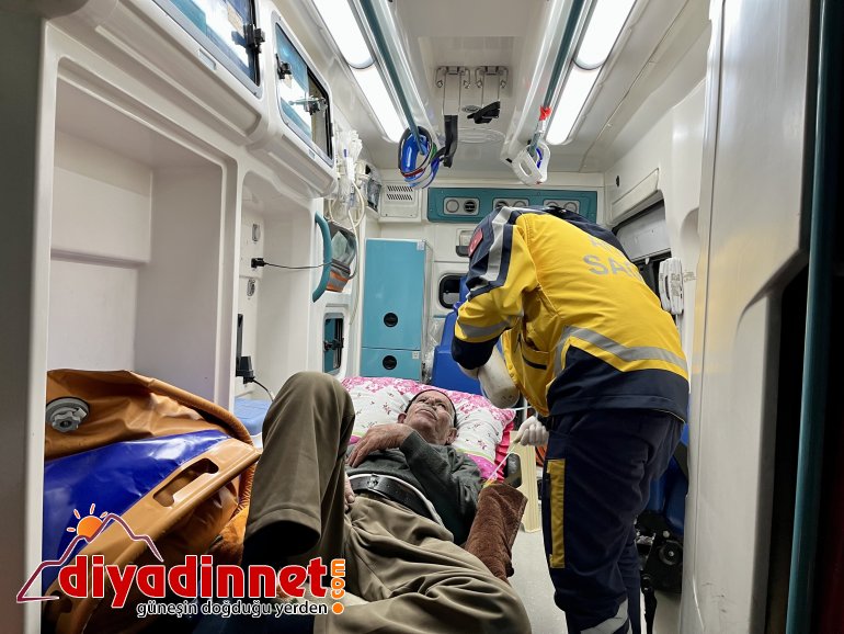 Sağlık ekipleri 65 yaşındaki hasta için seferber oldu12