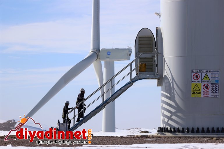 rakımlı haneye elektrik rüzgar bin santralinde 50 üretiliyor bin enerjisi Van