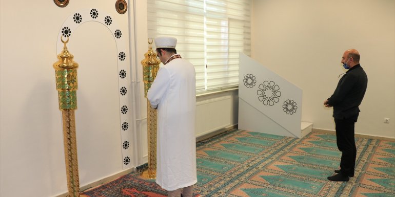 Yenilenen Erzincan Adliyesinin mescidine imam görevlendirildi