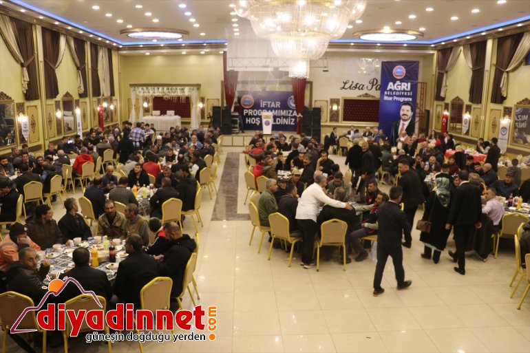 Savcı çalışanlarıyla Ağrı iftar Sayan yaptı Belediye Başkanı 3