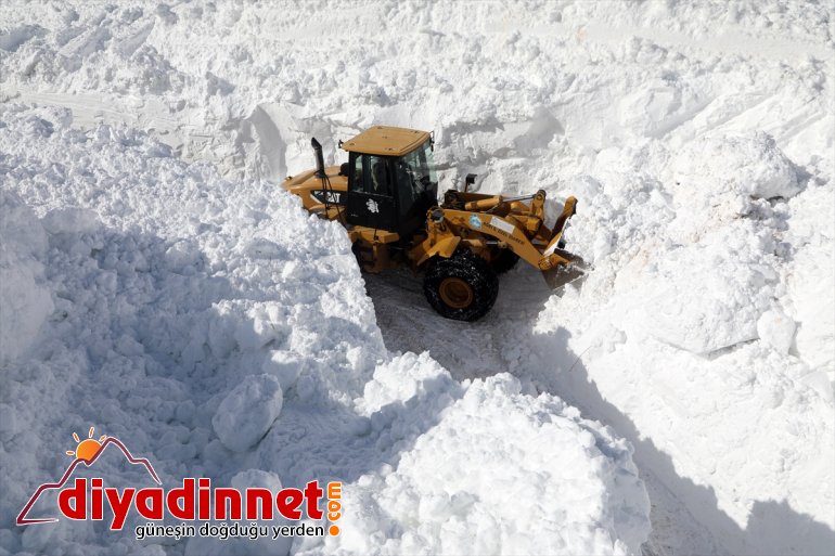 mücadelesi karla metrelerce Ağrı