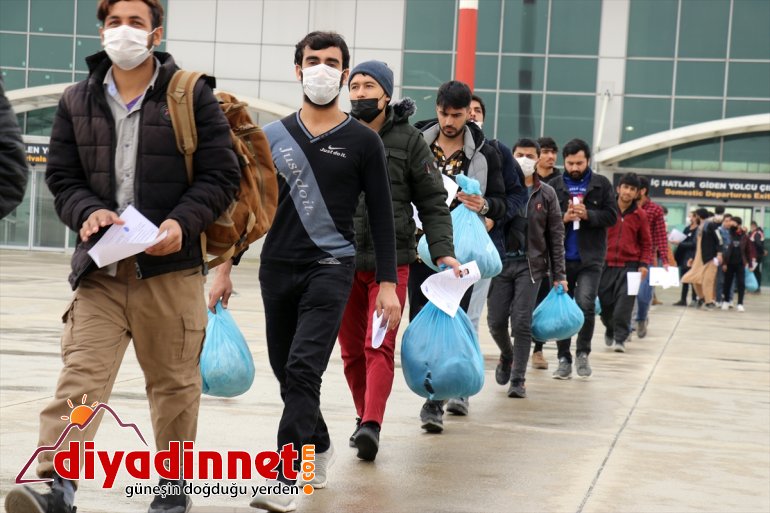 ülkelerine 227 gönderildi göçmen yakalanan Ağrı