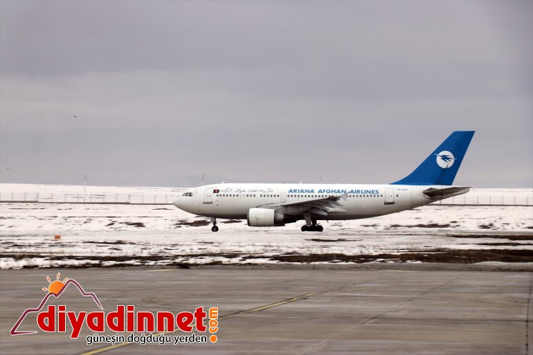 uçakla yakalanan düzensiz Ağrı