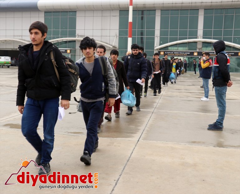 düzensiz ülkelerine yakalanan 227 Ağrı