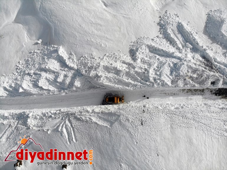 kaplanları - metrelik karla mücadele ediyor Kar 10 AĞRI 11