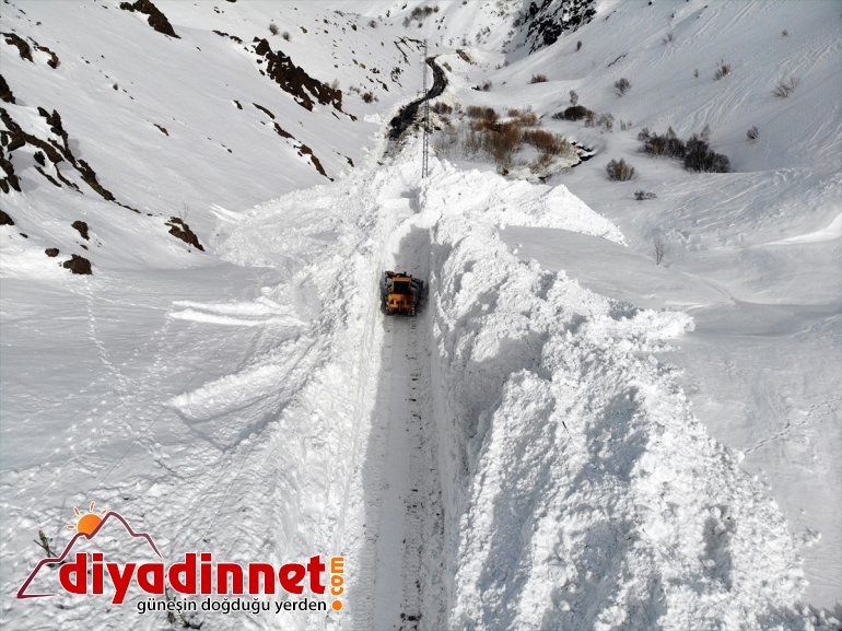ediyor AĞRI metrelik Kar mücadele 10 karla kaplanları - 7
