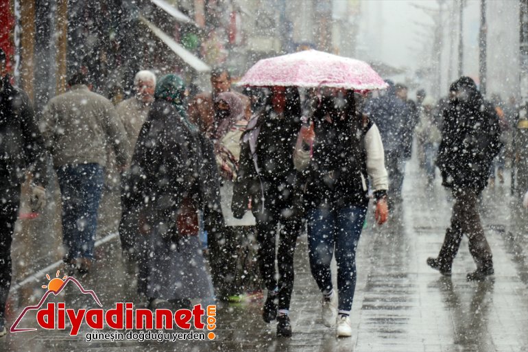 nisan karıyla Ağrı büründü beyaza 4