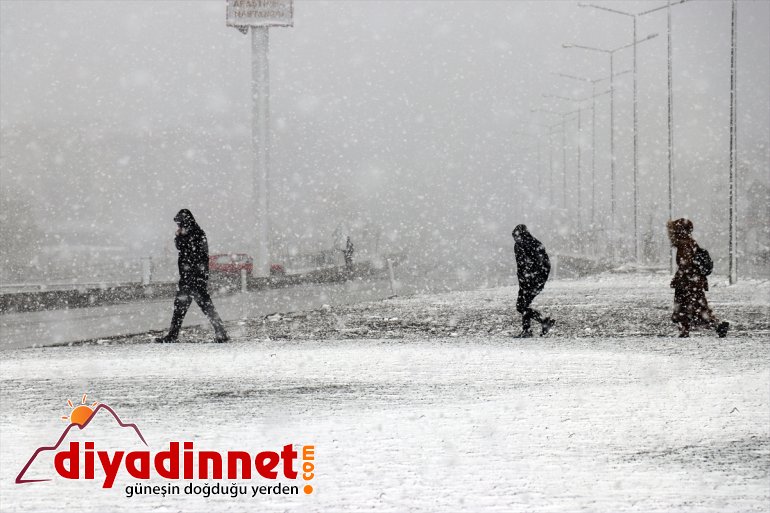 Ağrı nisan beyaza karıyla büründü 5