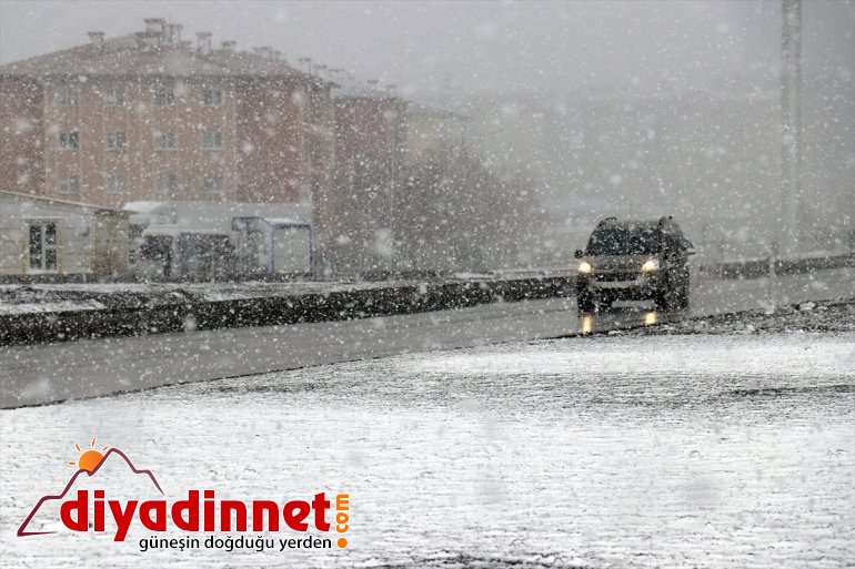 nisan büründü Ağrı karıyla beyaza 6