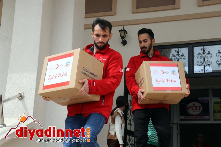 ihtiyaç kolileri AĞRI Öğrencilerin gıda sahiplerine hazırladığı ulaştırılıyor - 5