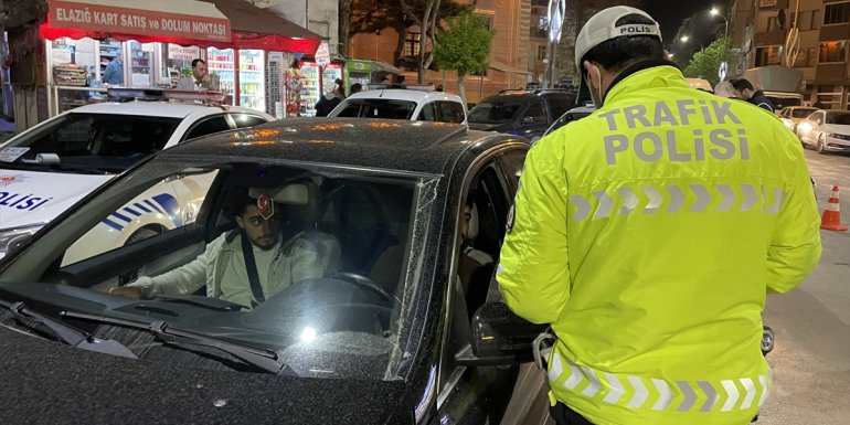 ELAZIĞ - Asayiş uygulaması yapıldı1